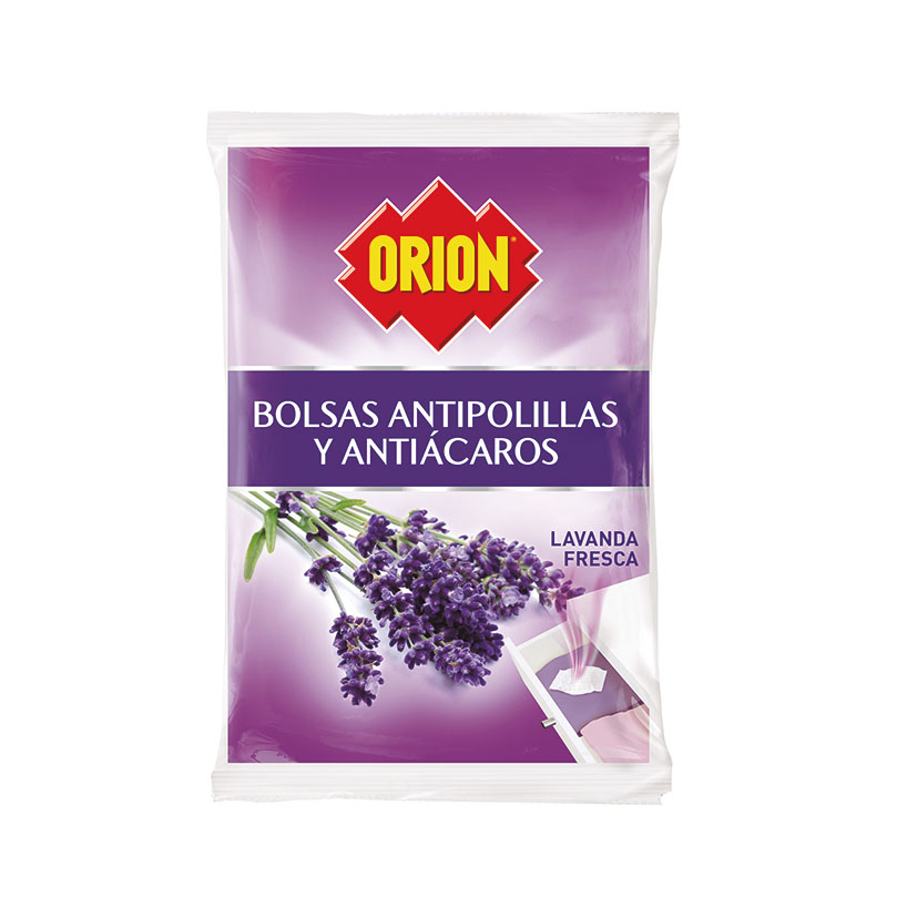 Bolsas antipolillas Orion Lavanda 20 u