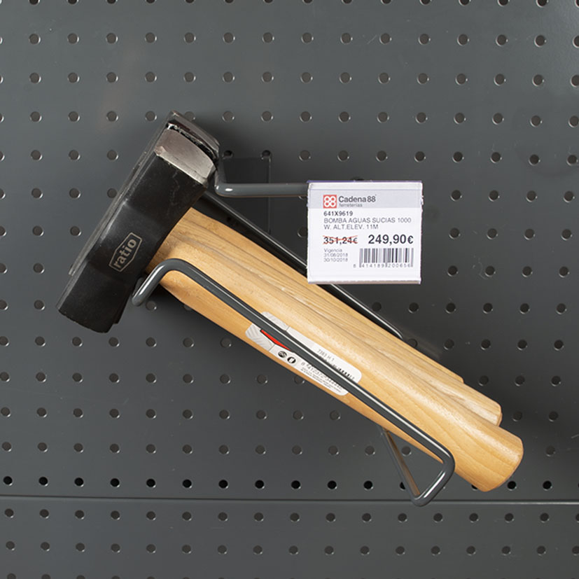 Gancho para martillos/hachas