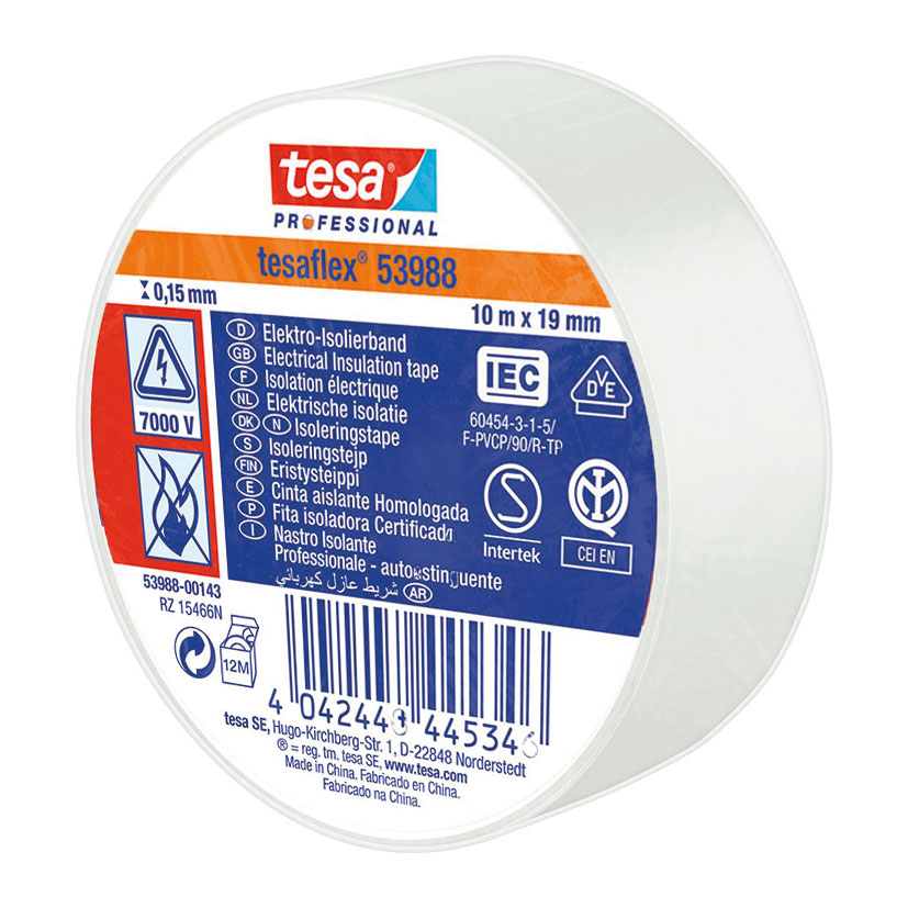 CINTA AIS.TESAFLEX 19X10M.BL.TESA