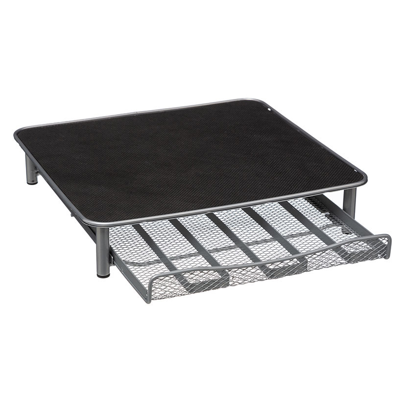 Mueble metálico dispensador cápsulas