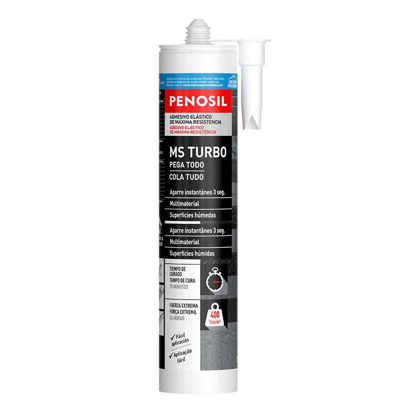 ADHESIVO MS PENOSIL TURBO 290 ML. BLANCO