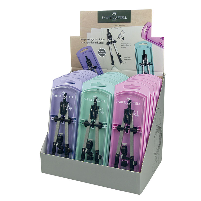 Compás ajuste rápido FABER CASTELL