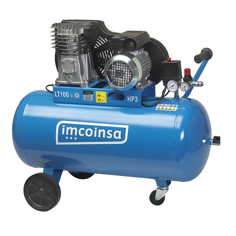 Compresor neumático IMCOINSA 3 HP/100-LT-M