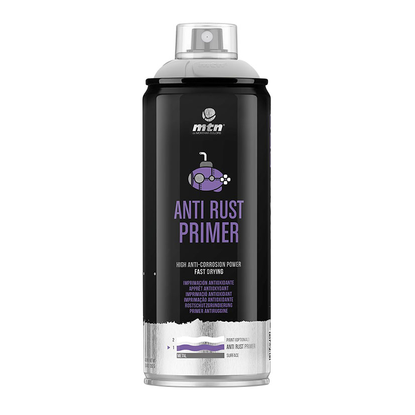 IMPRIMACION SPRAY ANTIOX. GRIS 400 ML