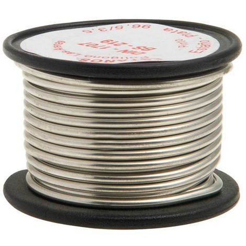 ESTAÑO TIPO PLATA  6% 2 MM 250 GR