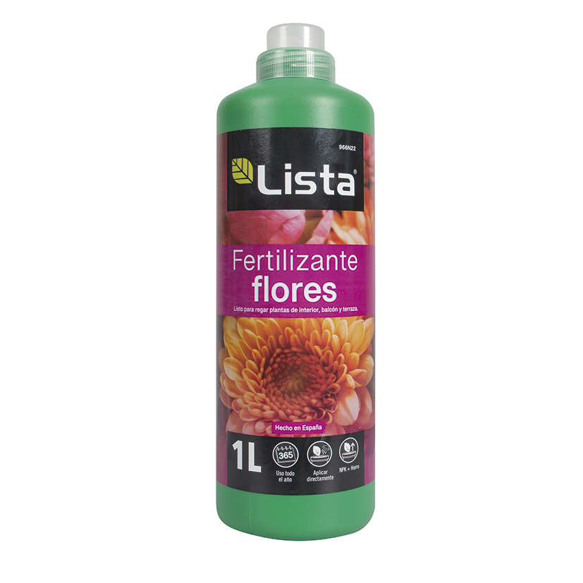 Abono líquido para flores LISTA