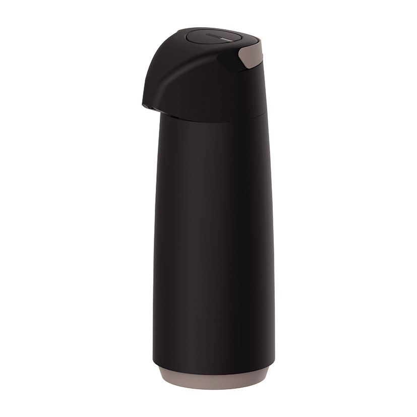 TERMO 1,8 LITROS C/DISPENSADOR, NEGRO