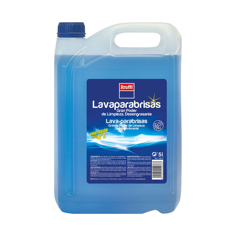 Lavaparabrisas para coche KRAFFT desengrasante 5 L