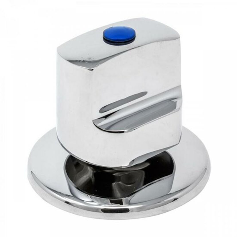 Conjunto mando redondo con florón para válvula esfera empotrar MT Carla