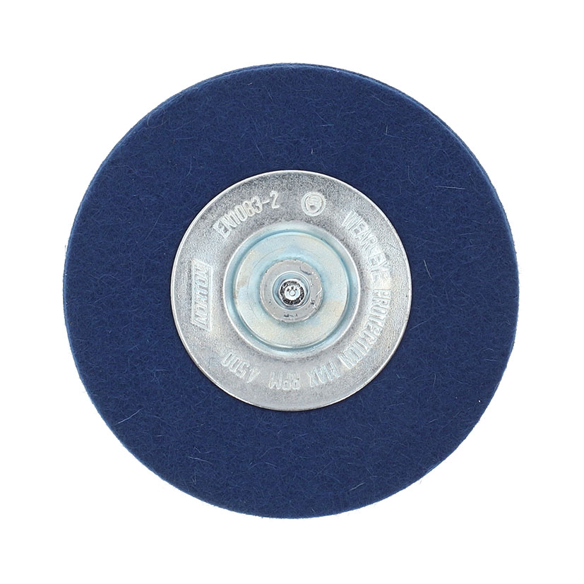 DISCO FIELTRO PARA PULIDO 75MM.EJE 6 MM.