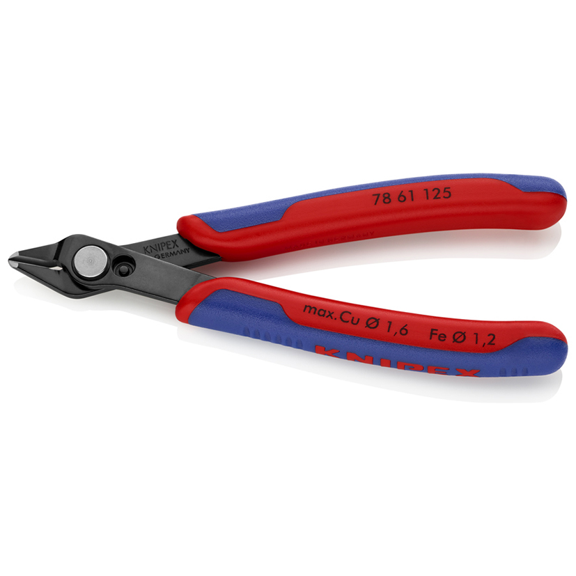 Alicate electrónica corte cizalla KNIPEX Super Knips bruñido