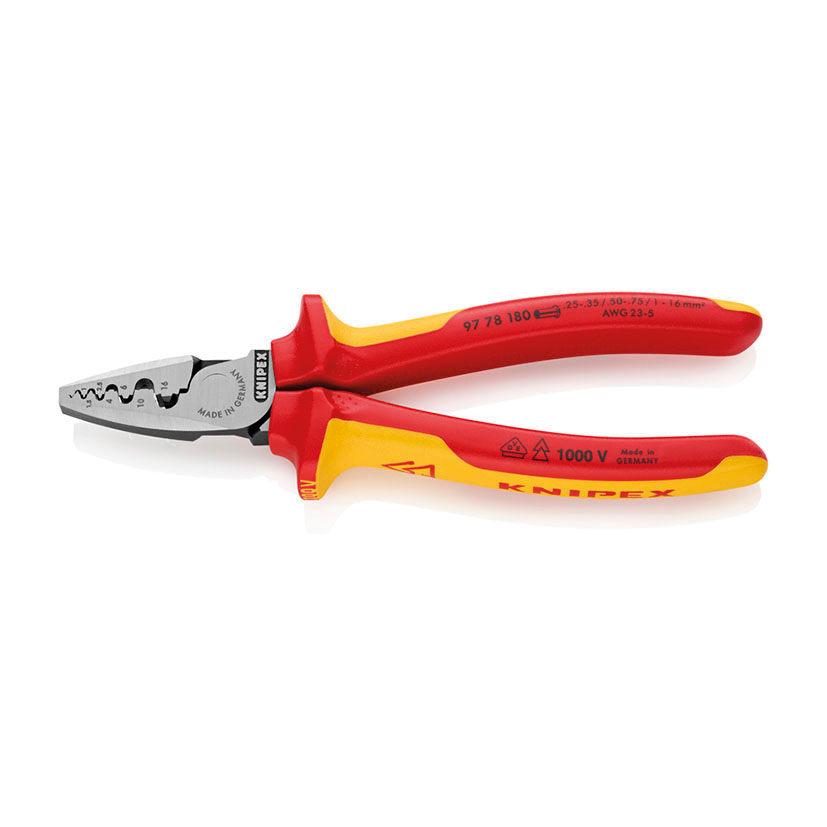 Alicate terminales aislado KNIPEX 97 78 180