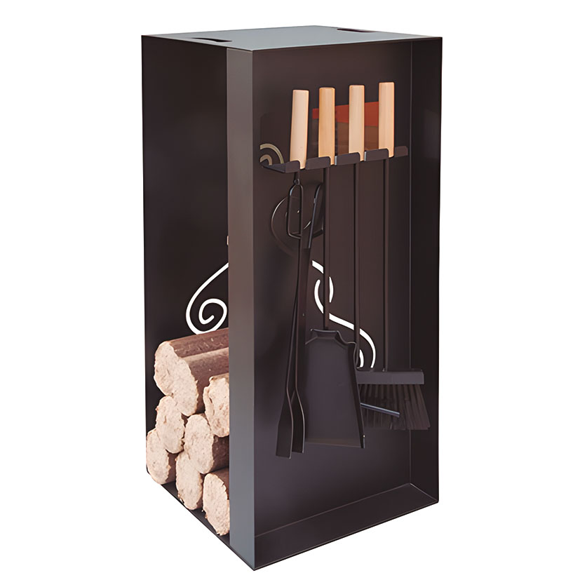 Juego leñero con 4 accesorios F. Cortés