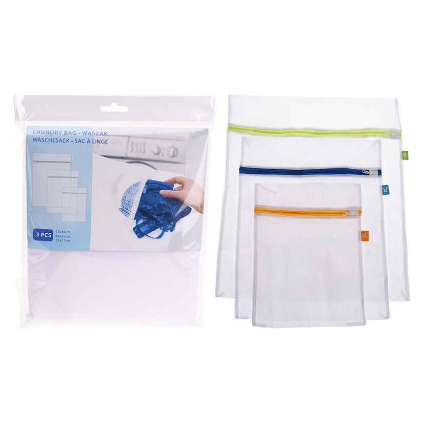 Juego 3 bolsas lavadora