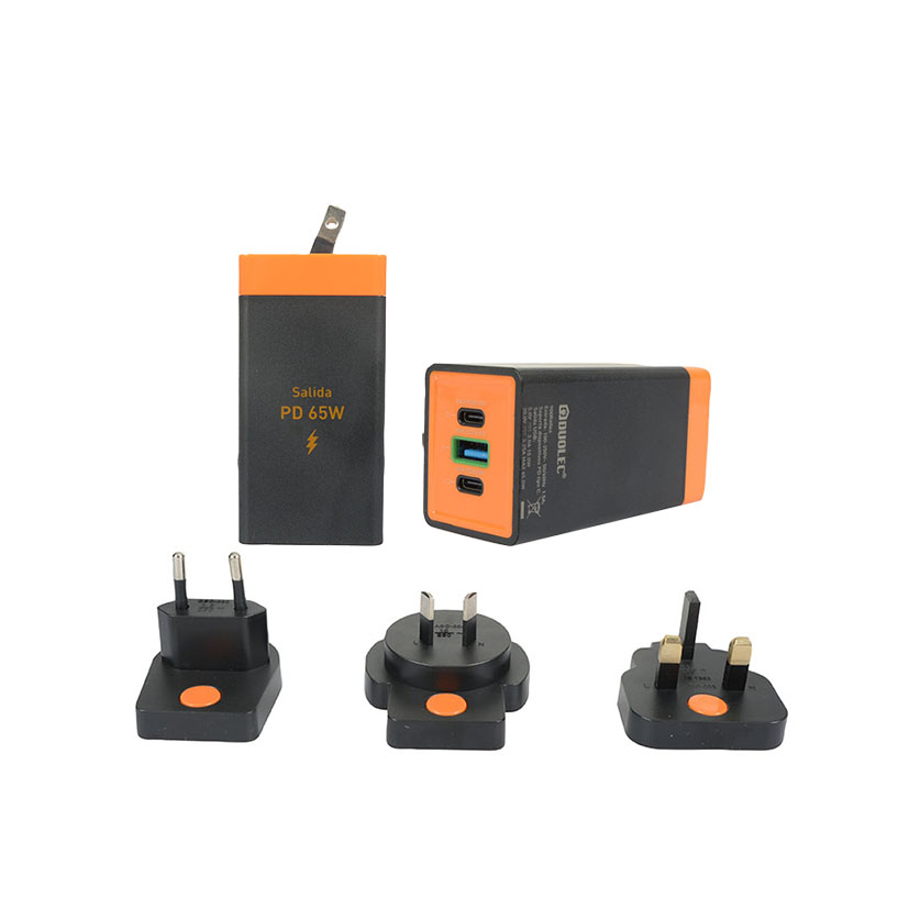 CARGADOR ADAPTADOR DE VIAJE DUOLEC