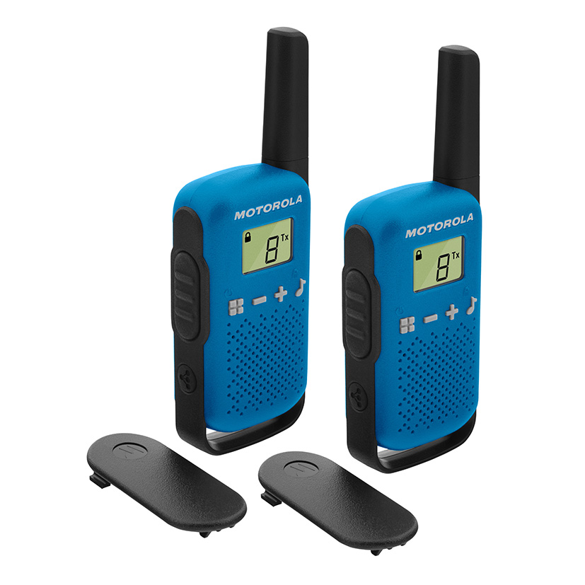 RADIOCOMUNICADOR MOTOROLA T42 BLUE PACK