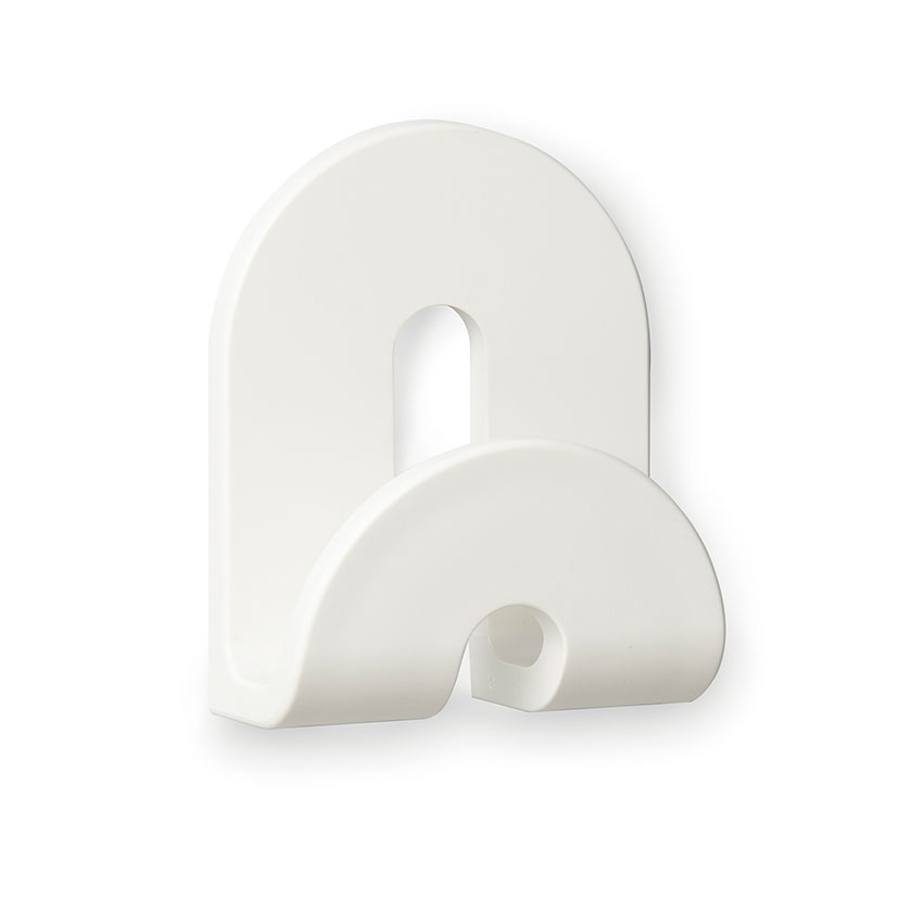 COLGADOR ADHESIVO CALMA BLANCO