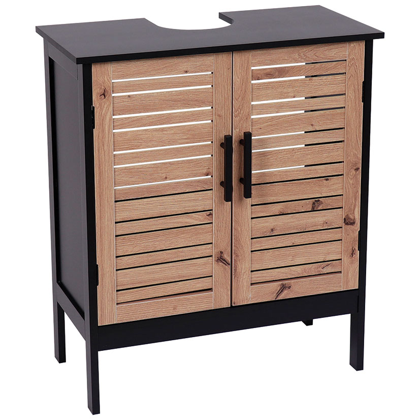 Armario bajo lavabo 2 puertas TENDANCE Bergen