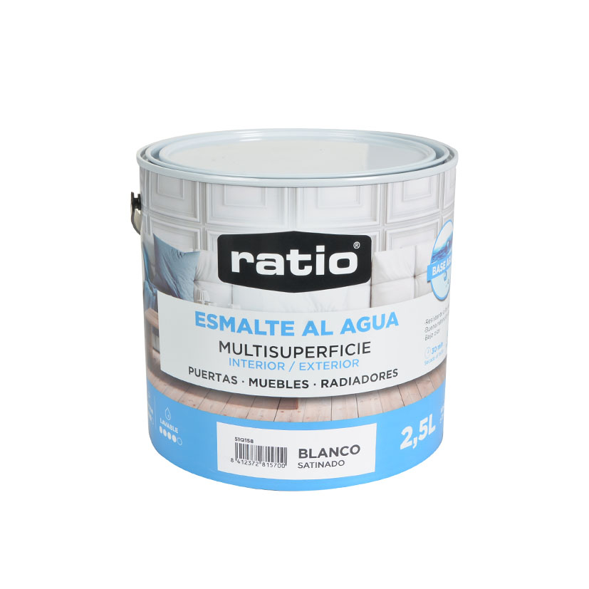 ESMALTE ACRIL. STDO MULT. BL. RATIO 2,5L