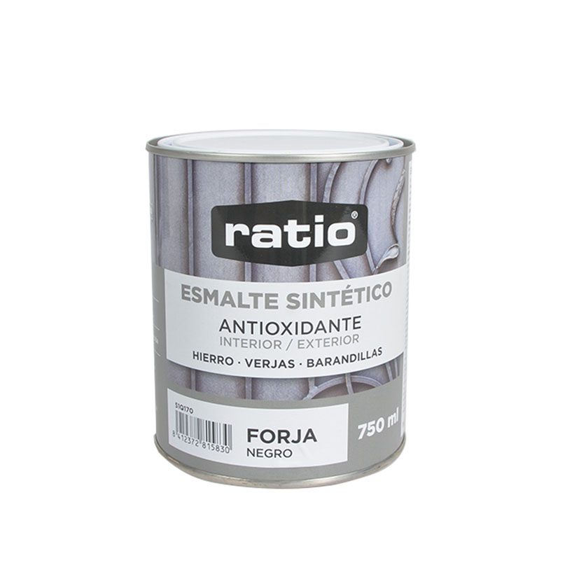 ESMALTE SINT. ANTIOX. FORJA  RATIO 750ML