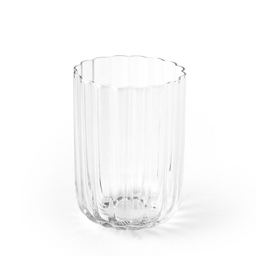 JGO. 6 VASOS CILINDRICO TRANSP. 35 CL.