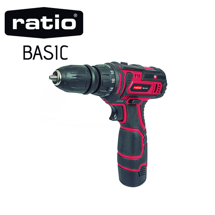 Taladro percutor batería RATIO Basic RB-AT12