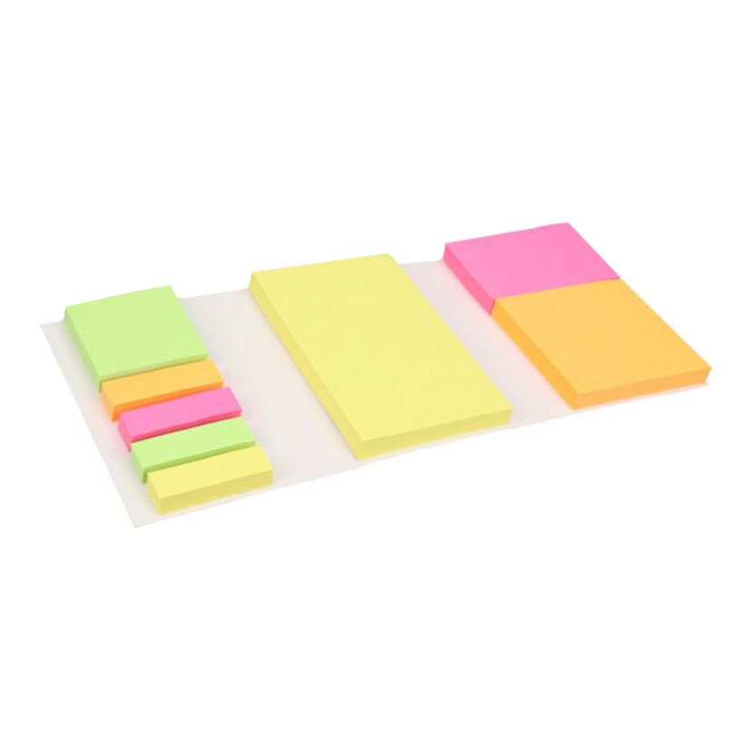 Set de notas adhesivas surtidas Neon