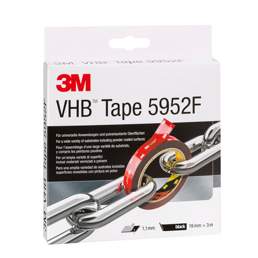 CINTA ACRÍL. 5952F, 19X3M. 1,1MM.