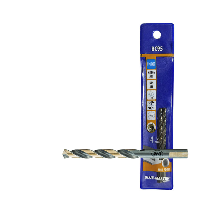 Broca metal HSS-CO BLUE-MASTER serie antislip inox BC95F