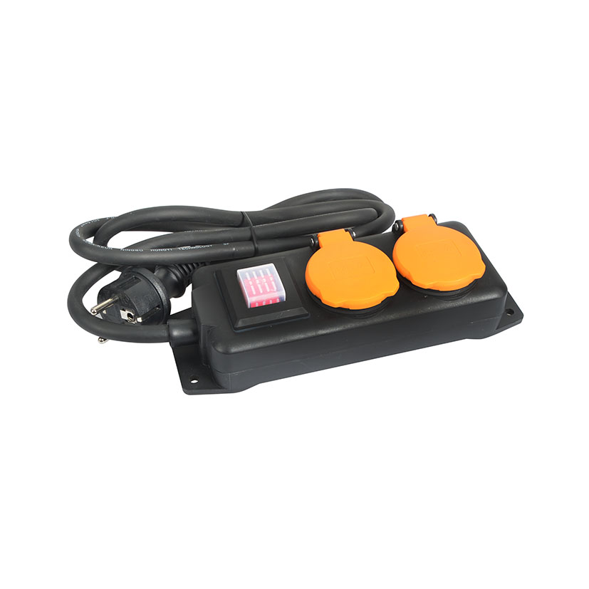 Base enchufe múltiple exterior DUOLEC IP44