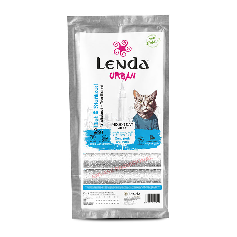 PIENSO GATO LENDA URBAN I&S 2KG