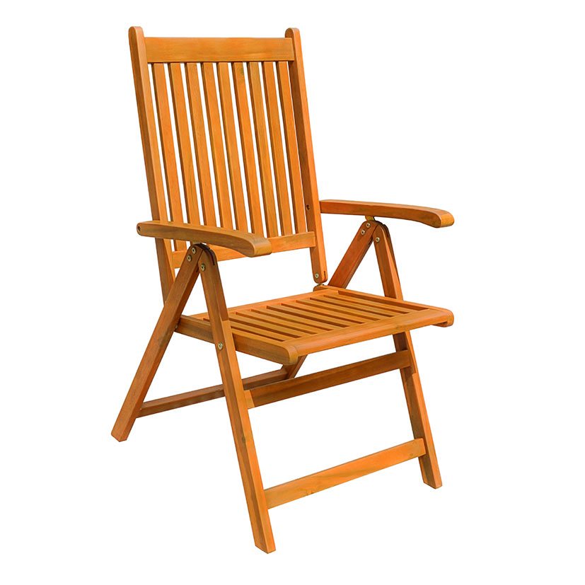 Silla plegable 5 posiciones Mediterráneo