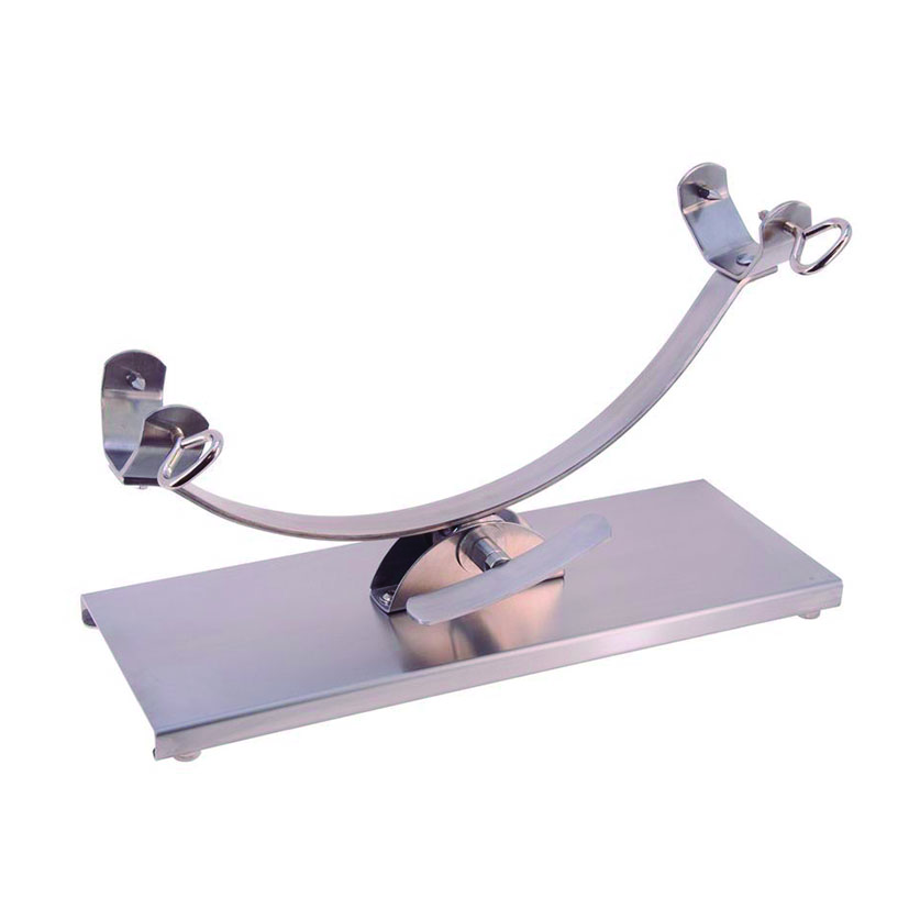 Jamonero FLORES CORTÉS modelo 17924 de acero inoxidable